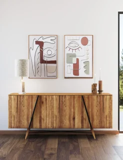 Obraz Do Salonu Oko Z Kolorowymi Wzorami 60x90 Cm