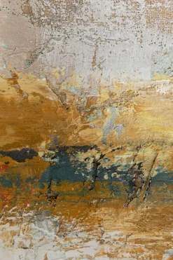 Obraz Dust Gold 120x120 Cm
