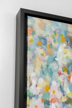Obraz 3-elementowy Kolorowy Do Salonu Ręcznie Malowane Detale 240x160 Cm