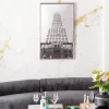 Obraz Front Lustrzany Empire State Building 77x130 Cm