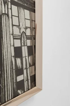 Obraz Front Lustrzany Empire State Building 77x130 Cm