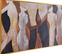 Obraz Kolorowy Abstrakcja Kobiety 160x80 Cm