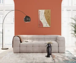 Obraz 3-kolorowy Twarze Abstrakcyjne Rama W Kolorze Naturalnym 90x120 Cm