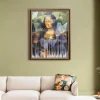 Obraz Ma­de­moi­selle Lisa 130x163 Cm