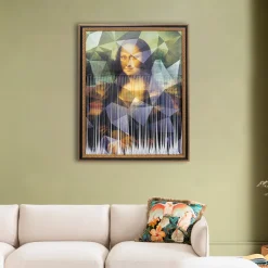 Obraz Ma­de­moi­selle Lisa 130x163 Cm
