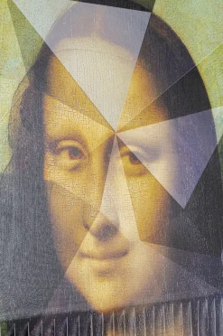 Obraz Ma­de­moi­selle Lisa 130x163 Cm