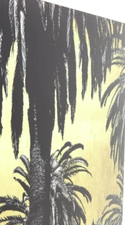 Obraz Metallic Palms 180x120 Cm