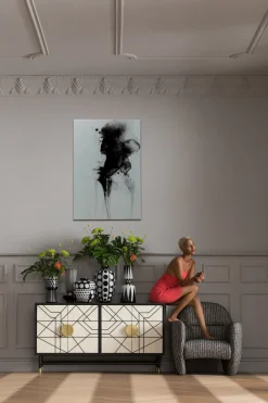 Obraz Smokey Face 100x150 Cm