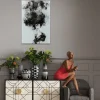 Obraz Smokey Hair 100x150 Cm Szary