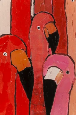 Obraz Touched Flamingo Meeting 90x120 Cm