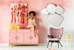 Obraz Touched Flamingo Meeting 90x120 Cm