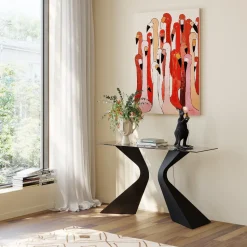 Obraz Touched Flamingo Meeting 90x120 Cm