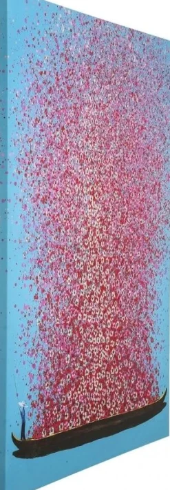 Obraz Touched Flower Boat 120x160 Cm Kolorowy