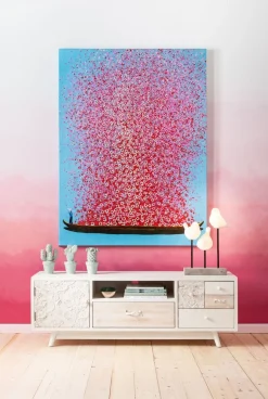 Obraz Touched Flower Boat 80x100 Cm Kolorowy