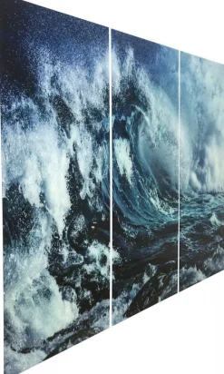 Obraz Triptychon Wave 240x160 Cm