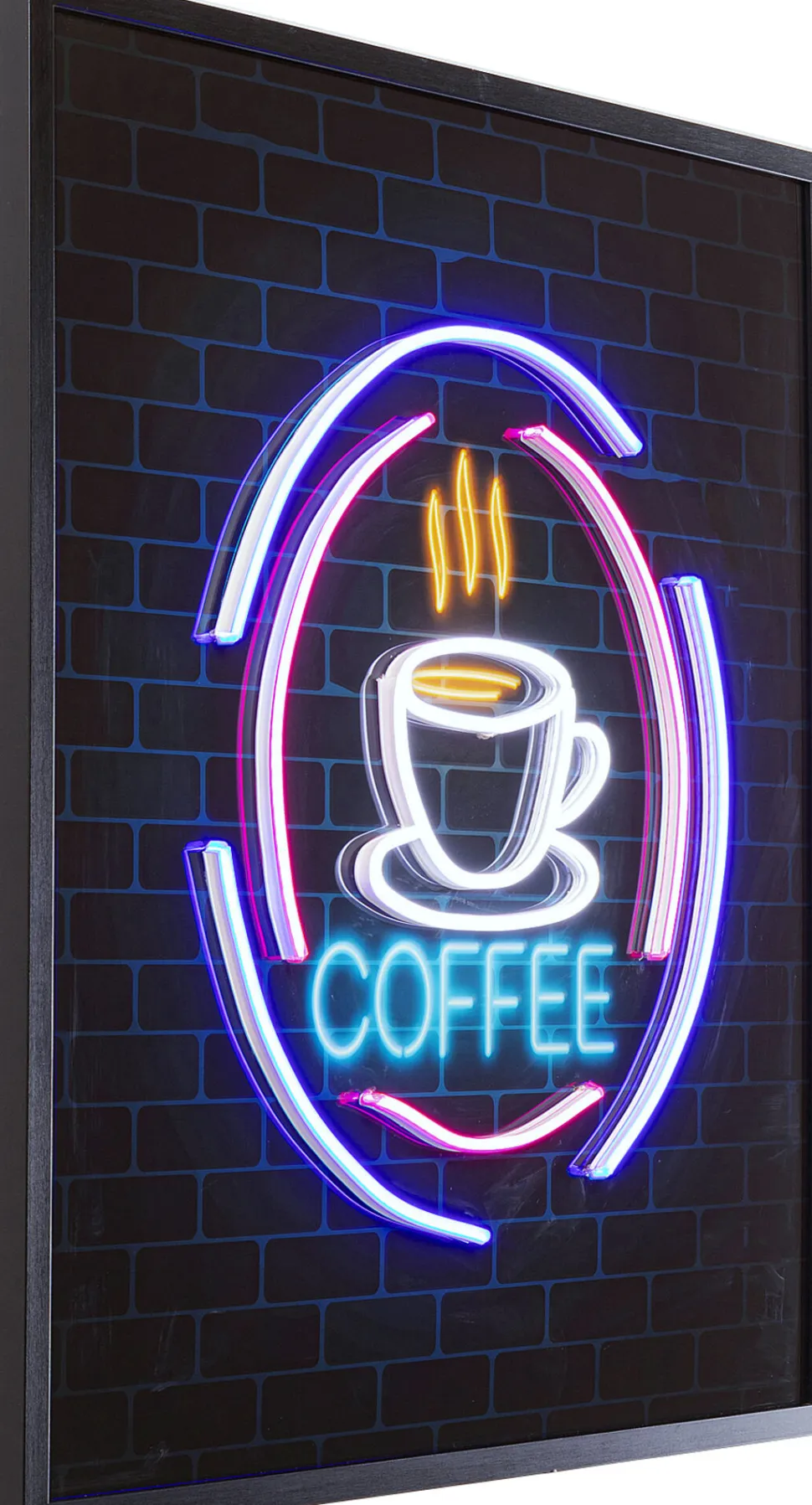 Obraz Z Podświetleniem LED Kawa - Coffee 80x80 Cm