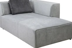 Otoman Infinity Chenille 182x117 Cm Szary Prawy