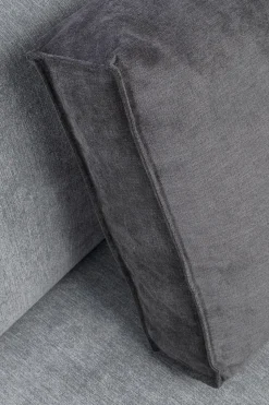 Otoman Infinity Chenille 182x117 Cm Szary Prawy