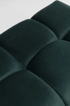Podnóżek Belami Velvet 105x70 Cm Ciemnozielony