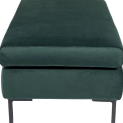 Podnóżek Gianni Velvet 130x62 Cm Ciemnozielony