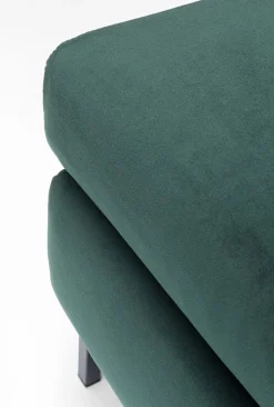 Podnóżek Gianni Velvet 130x62 Cm Ciemnozielony