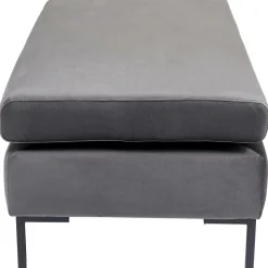 Podnóżek Gianni Velvet 130x62 Cm Ciemnoszary