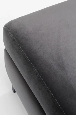 Podnóżek Gianni Velvet 130x62 Cm Ciemnoszary