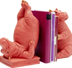 Podpórki Na Książki Hippo (2-set) Różowe