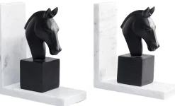 Podpórki Na Książki Horse 36x21 Cm Czarno-białe