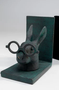 Podpórki Na Książki Smart Rabbit 2 El. 32x18 Cm Aluminium
