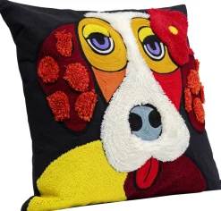 Poduszka Dekoracyjna Make Up Dog 45x45 Cm Kolorowa