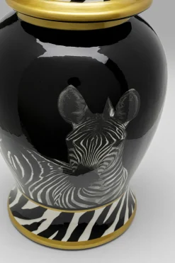 Pojemnik Dekoracyjny Z Porcelany Zebry Ø24x46 Cm