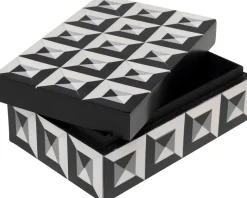 Pudełko Na Biżuterię Geometryczne 20x12 Cm
