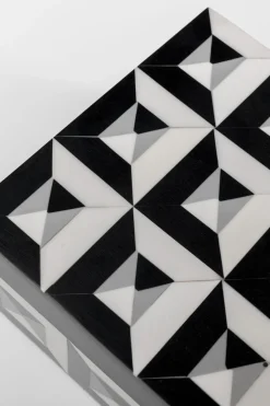 Pudełko Na Biżuterię Geometryczne 20x12 Cm