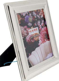 Ramka Na Zdjęcia Glamour Srebrna 30x35 Cm Stal Nierdzewna