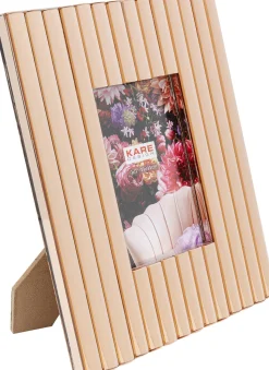 Ramka Na Zdjęcia Lustrzana Brązowa Glamour 20x26 Cm Szkło