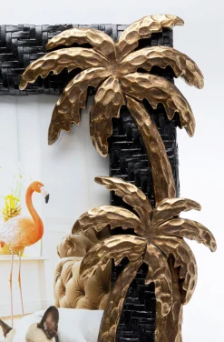 Ramka Na Zdjęcia Palm Beach 21x24 Cm Czarno-złota