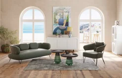 Regał Do Salonu Biały Skandynawski Drewno I MDF 90x180 Cm