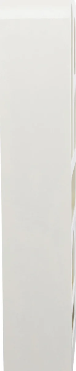 Regał Do Salonu Biały Skandynawski MDF 95x180 Cm