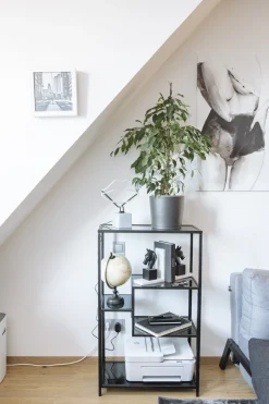 Regał Loft 60x100 Cm Czarny