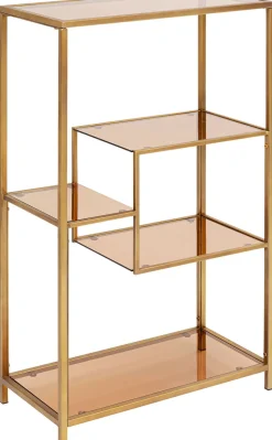 Regał Loft 60x100 Cm Złoty