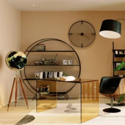 Regał Mason Round 180x175 Cm Czarny