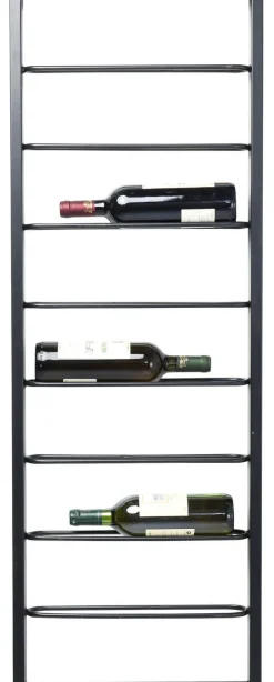 Regał Na Wino Bistro 42x120 Cm Czarny