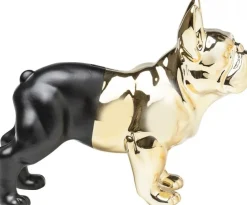 Skarbonka Bulldog 34x28 Cm Czarno-złota