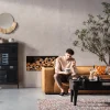 Sofa Cubetto 220 Cm Brązowa