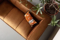 Sofa Cubetto 220 Cm Brązowa