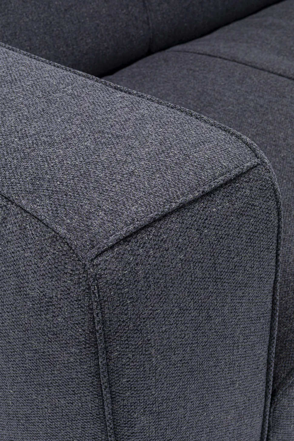 Sofa Cubetto Cord 3 Os. 220 Cm Ciemnoszara