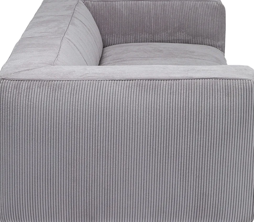 Sofa Cubetto Cord 3 Os. 220 Cm Jasnoszara