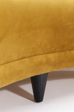 Sofa Dschinn 233x81 Cm Brązowa