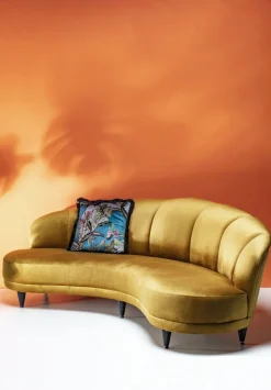 Sofa Dschinn 233x81 Cm Brązowa
